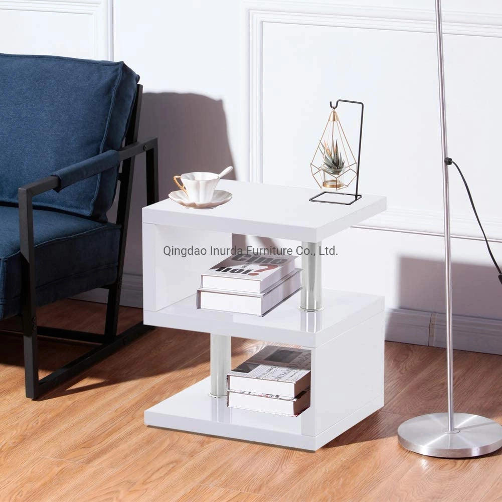 Moderne simple salon mobilier rangement canapé et lit universel Table latérale