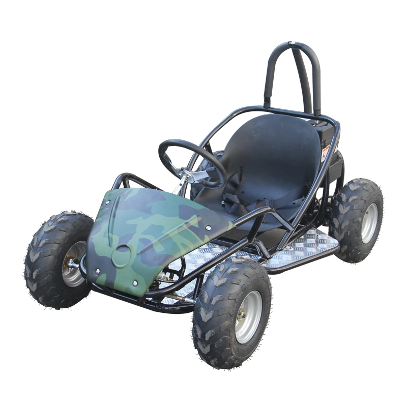 48V 1000W Electric Go Kart Buggy with Removable Seat Cushion