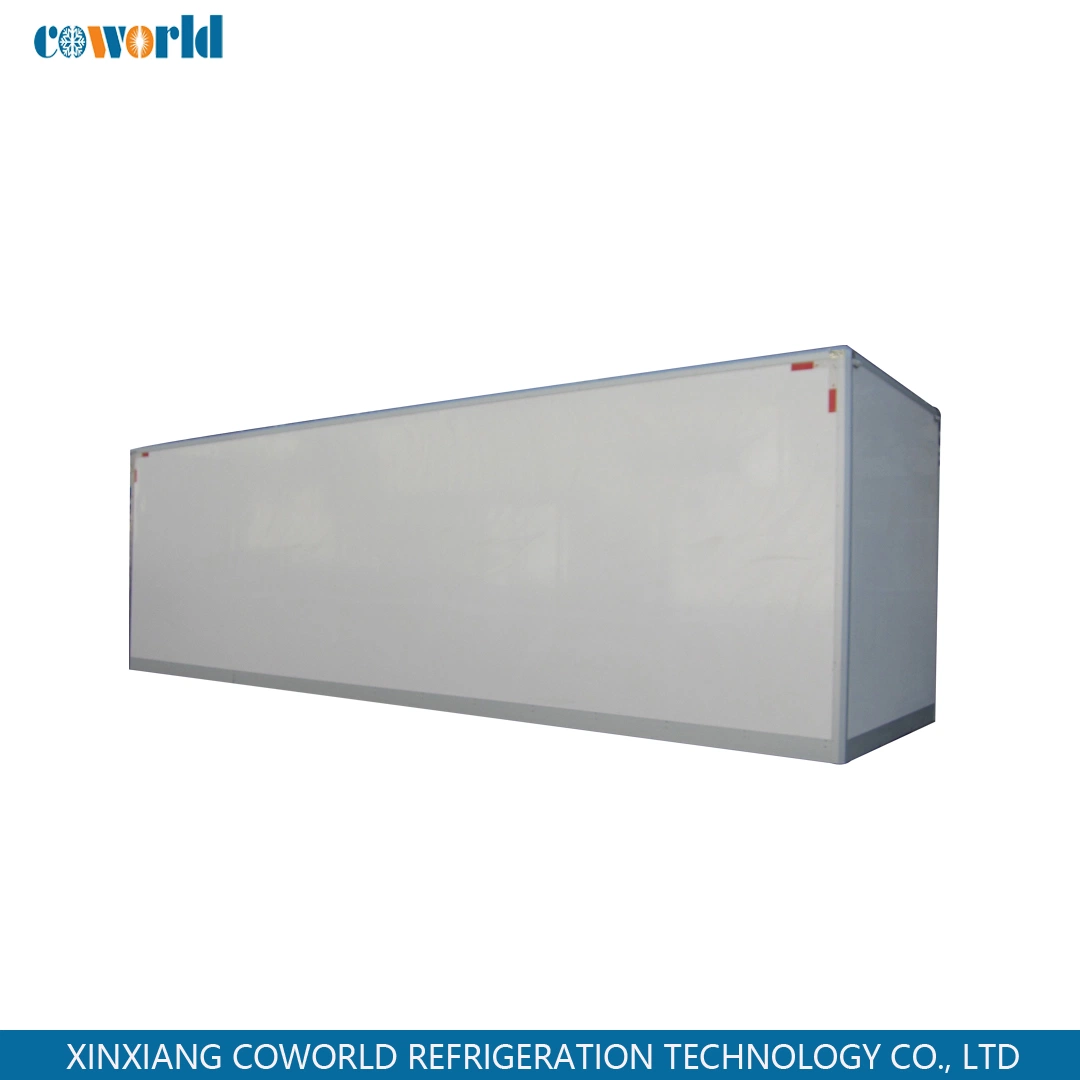 XPS/ PU Insulation CKD/CBU Refrigerated Panel FRP Sandwich Panel CKD/ Parts Small Frozen Vegetable Meat Transport Refrigerator Truck Body