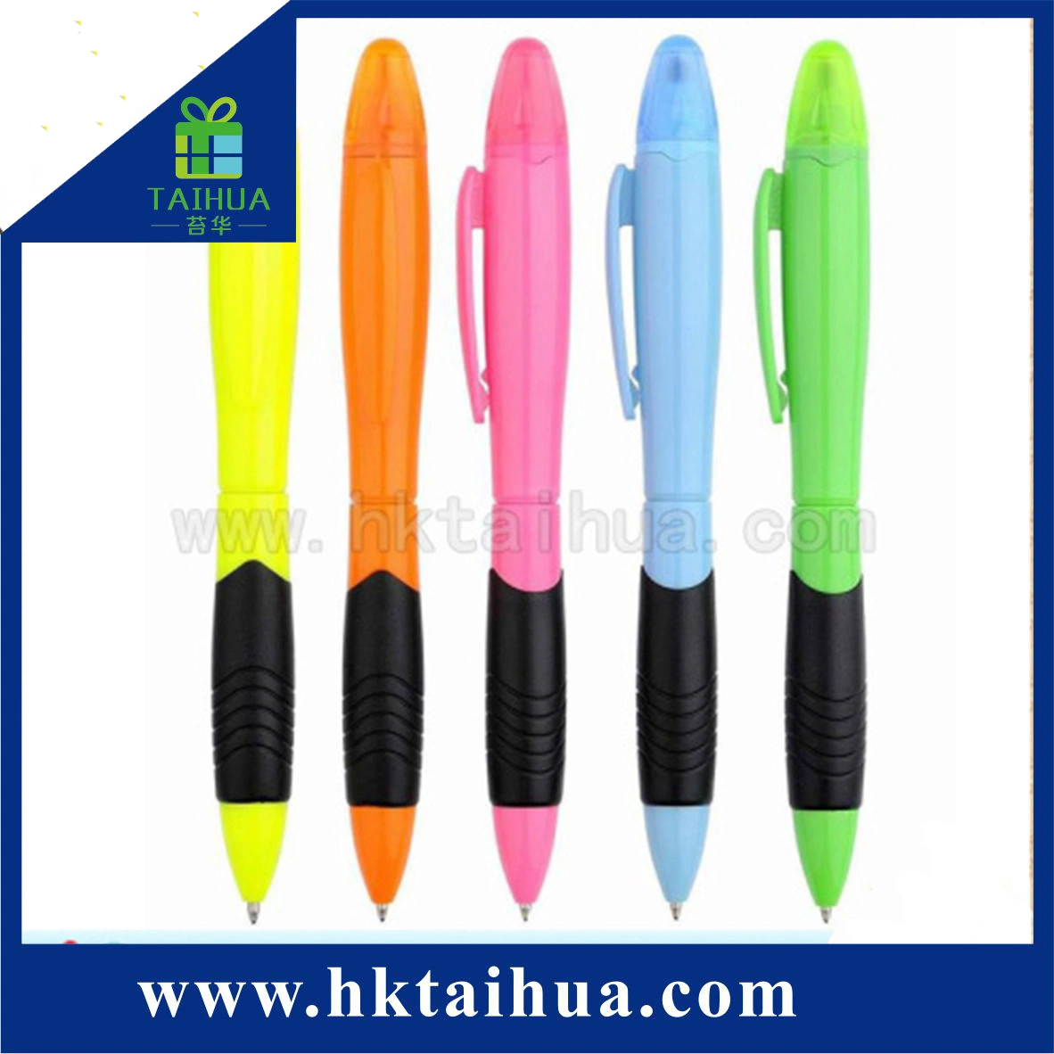 Hot Sale 3 Color Custom Logo Roller Pen Promotional Advertising Products Gel Pen