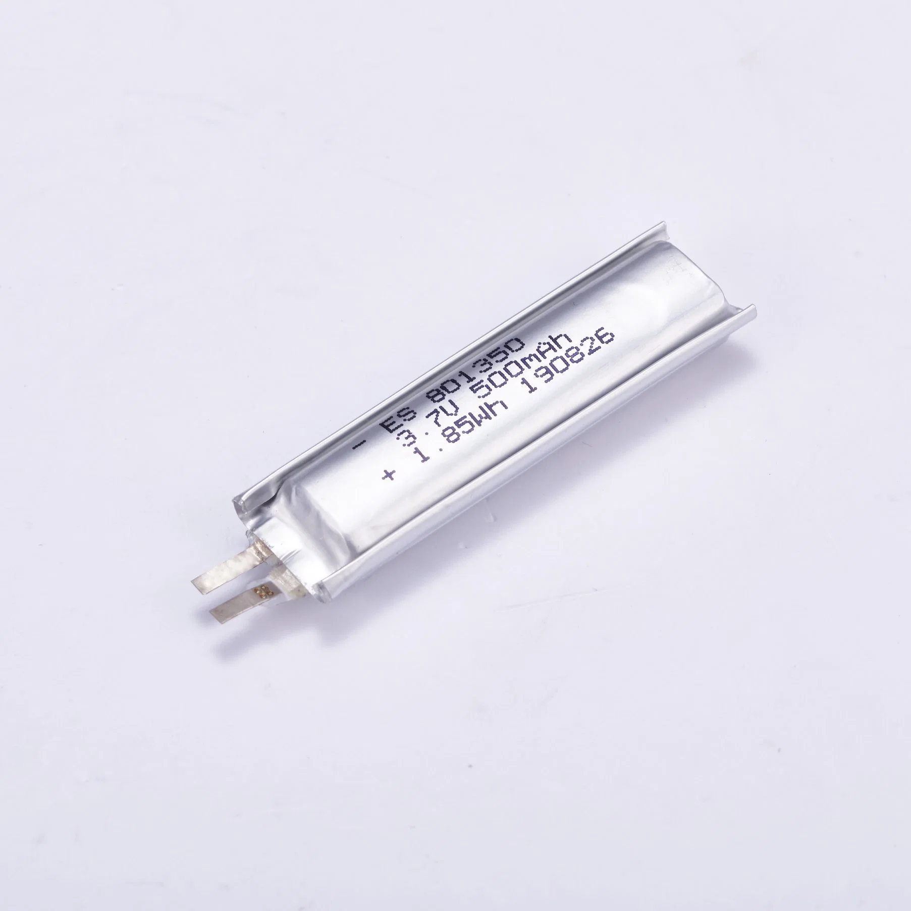 New Energy Rechargeable Lithium Polymer Battery 801350 3.7v 500mAh for Blue Speaker