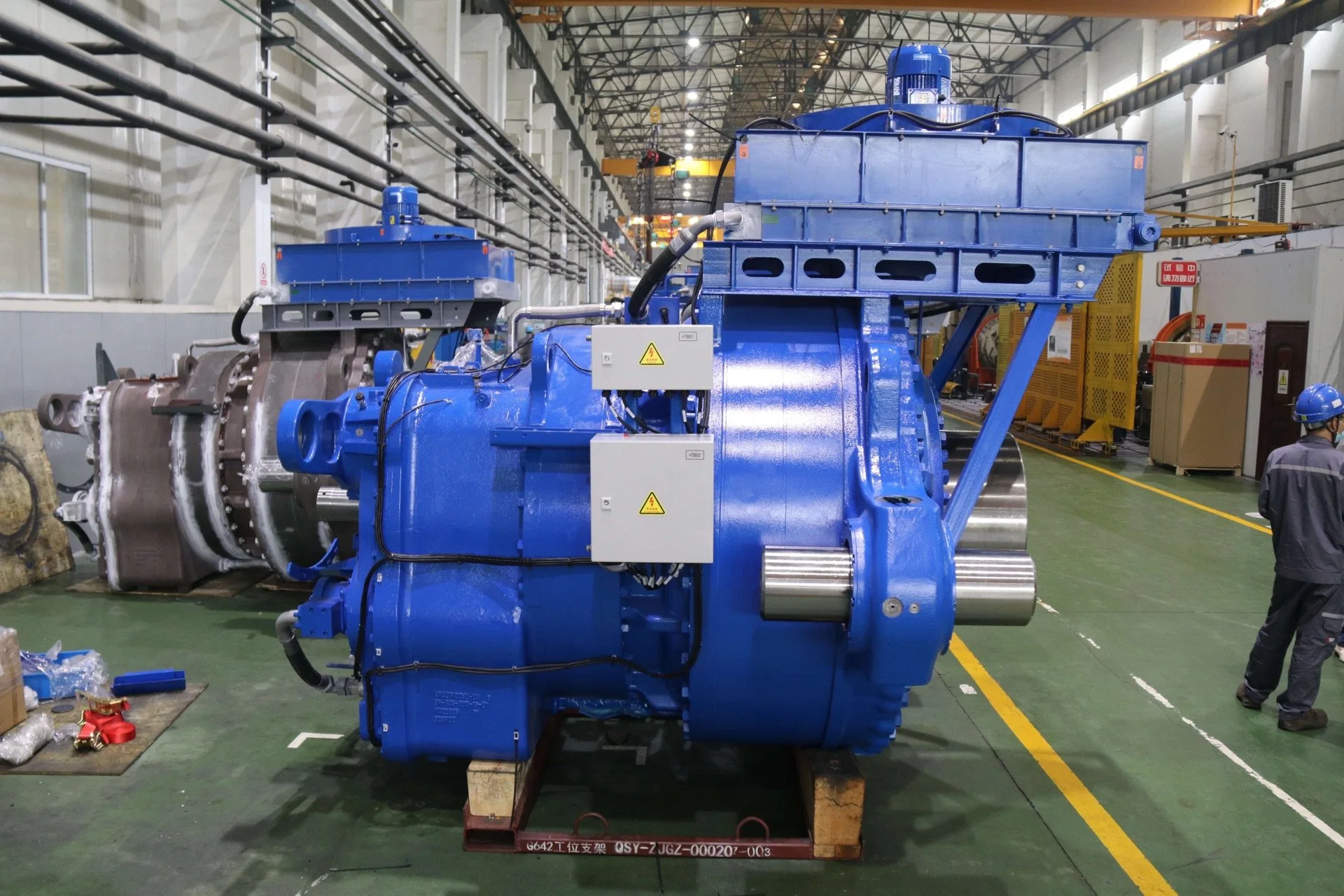 Gearbox Assembly Auto Parts Wind Turbine Drive System Gearbox for Railway