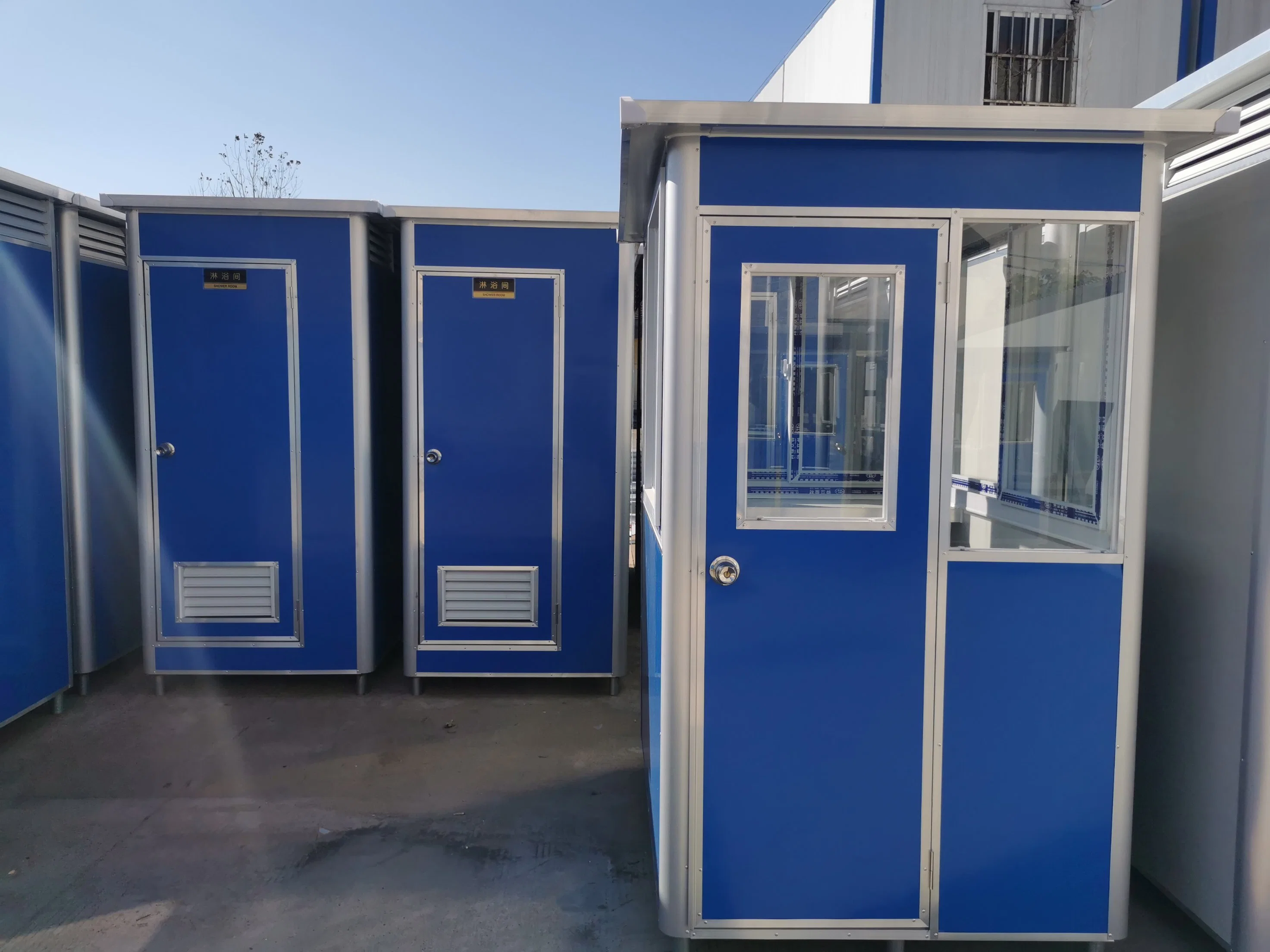 Portable Metal Prefabricated Toilet & Shower