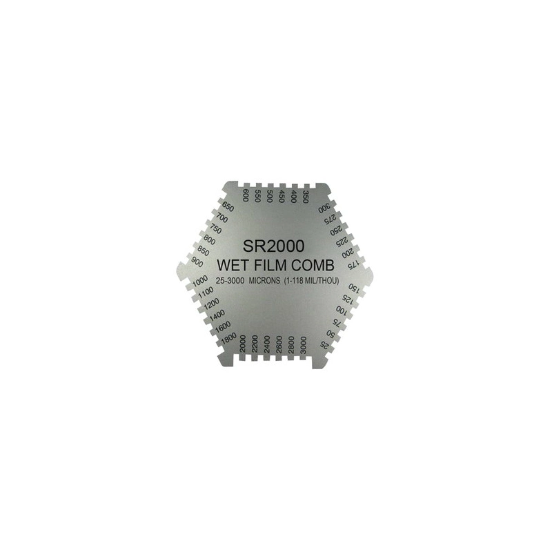 Sr2000 Wet Film Comb Gauge (alloy steel)