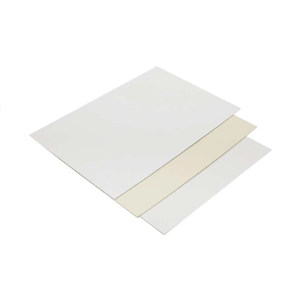 Feuille de plastique GRP FRP en fibre de verre renforcée de gélatine blanche Roulis