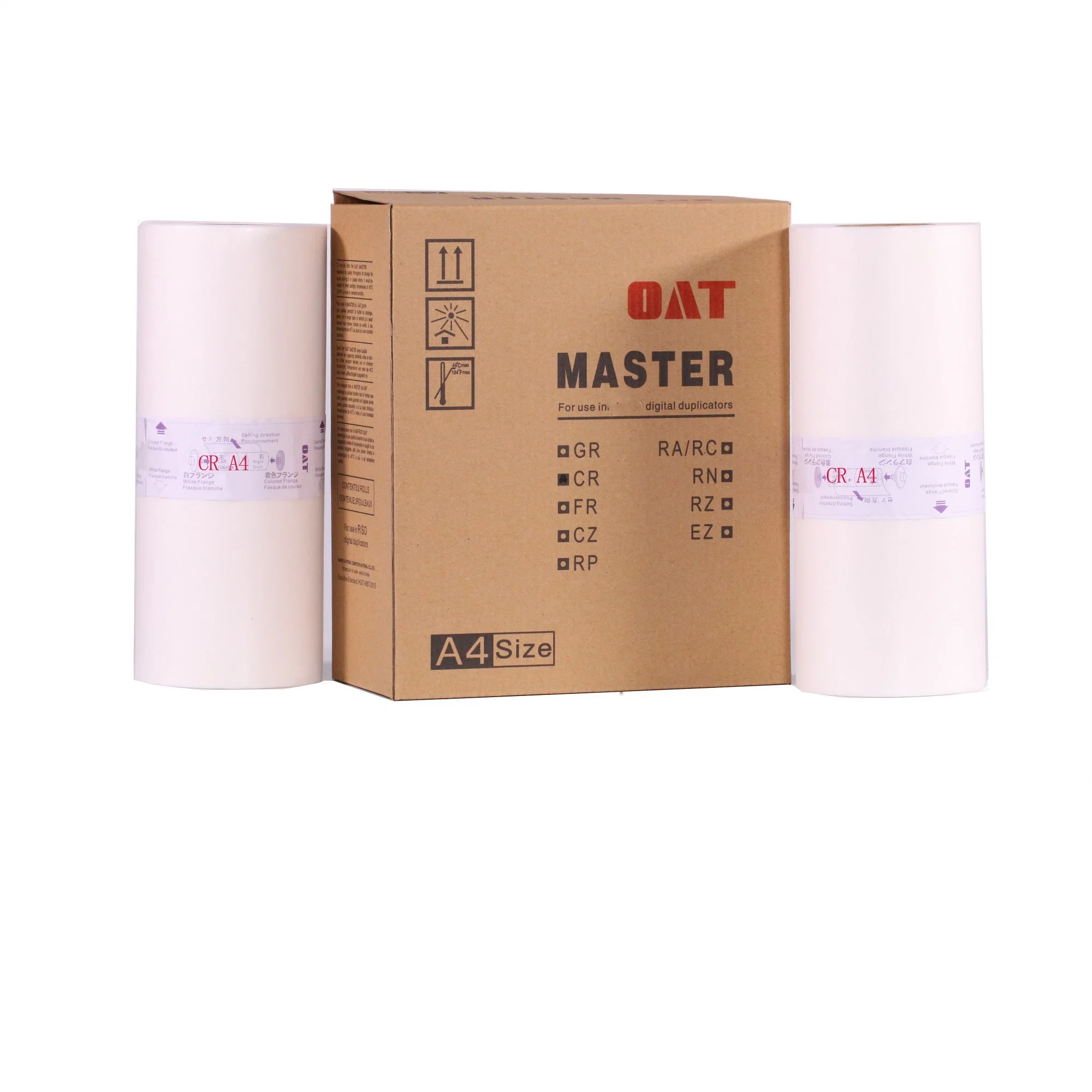 New Compatible Duplicator Master Roll Tr/Cr A4 Master Roll