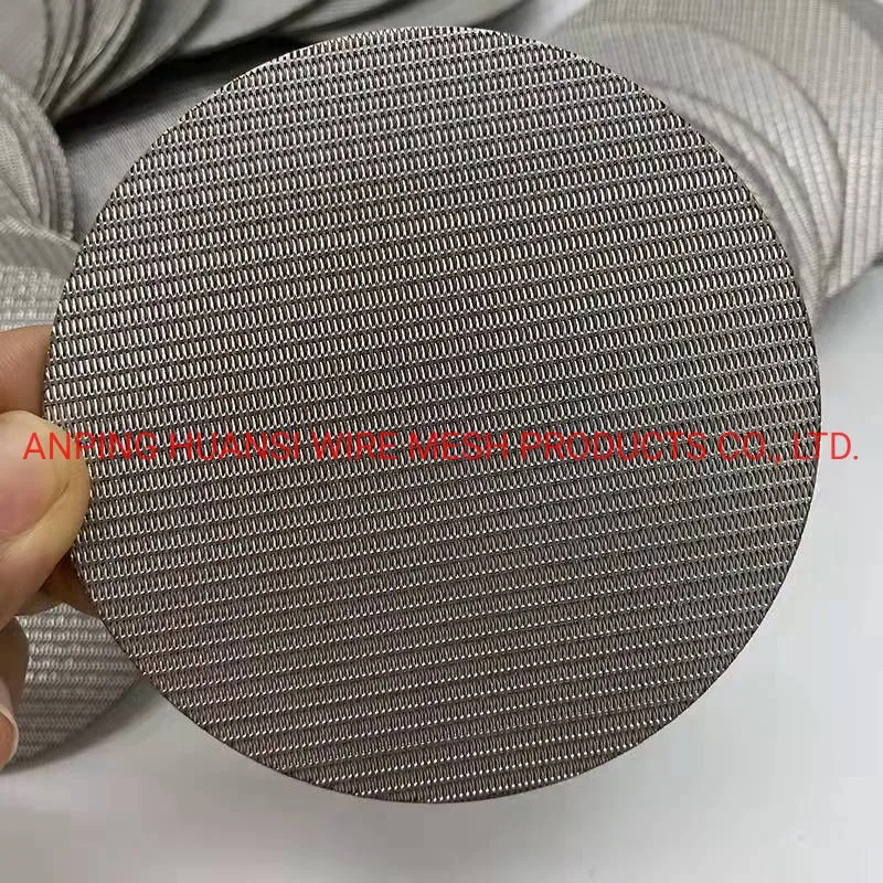 Stainless Steel Filter Mesh Discs for Water Treatment Equipment