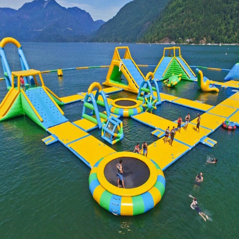 The Newest Fun Amusement Water Park Equipment Inflatable Aqua Park