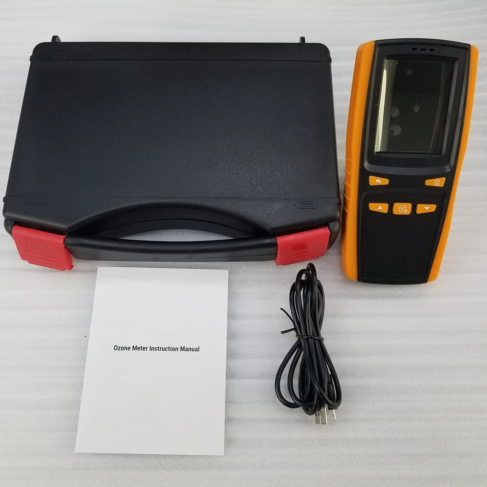 High Accuracy Multifunctional Air Quality Detector Meter with LCD Display for Indoor Use Formaldehyde CO2 Tvoc Aqi Pm1.0 Pm2.5 Pm10 Monitor