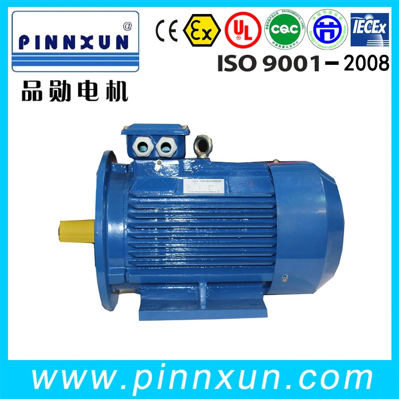 Ie2 Ie3 High Efficiency Asynchronous AC Electric Three Phase Induction Water Pump Air Compressor Gear Box Squirrel Cage Motor
