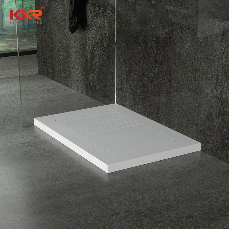 Waterproof Australia Solid Surface Resin Stone Bathroom Shower Base