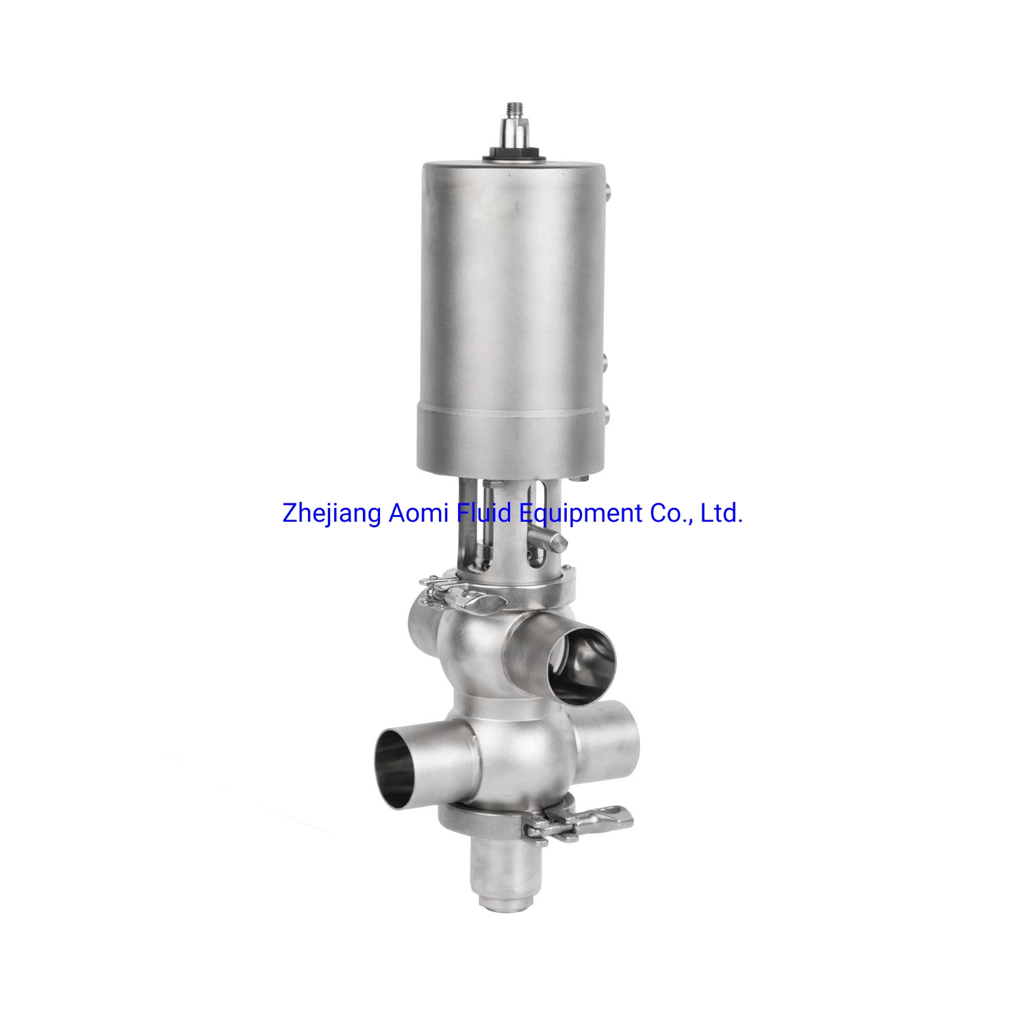 SS304 Pneumatic 63.5mm Mix-Proof Valve for CIP Recover