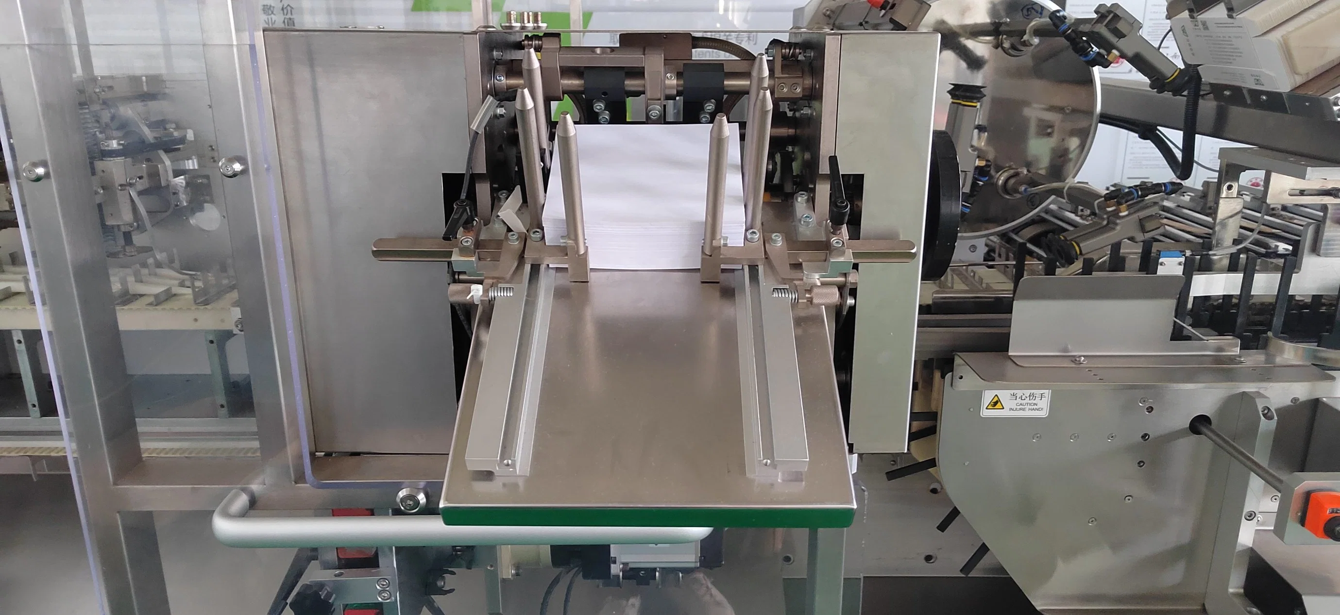 Automatic Paper Folder Cartoning Product Brochure Folding Machine