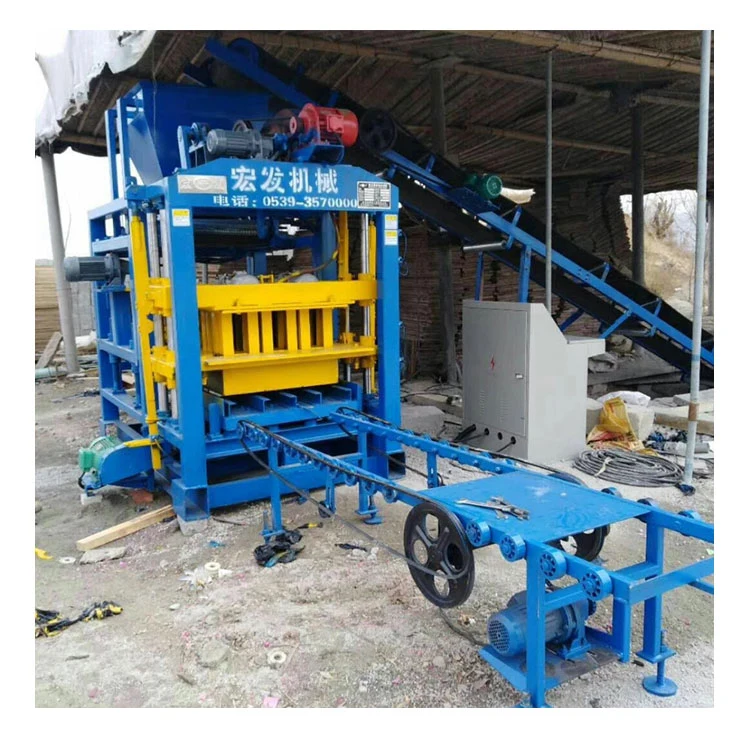 Qtj4-25 Automatic Hollow Block Making Machine Brick Making Machine Machinery