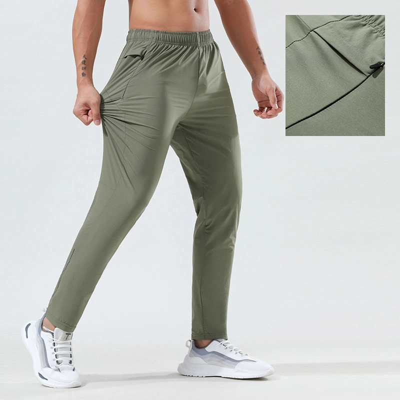 Xsunwing hombres ropa deportiva hombres′ S Moda informal simple pantalones de nueve puntos Pantalones de chándal de running Gym Men′ S pantalones deportivos