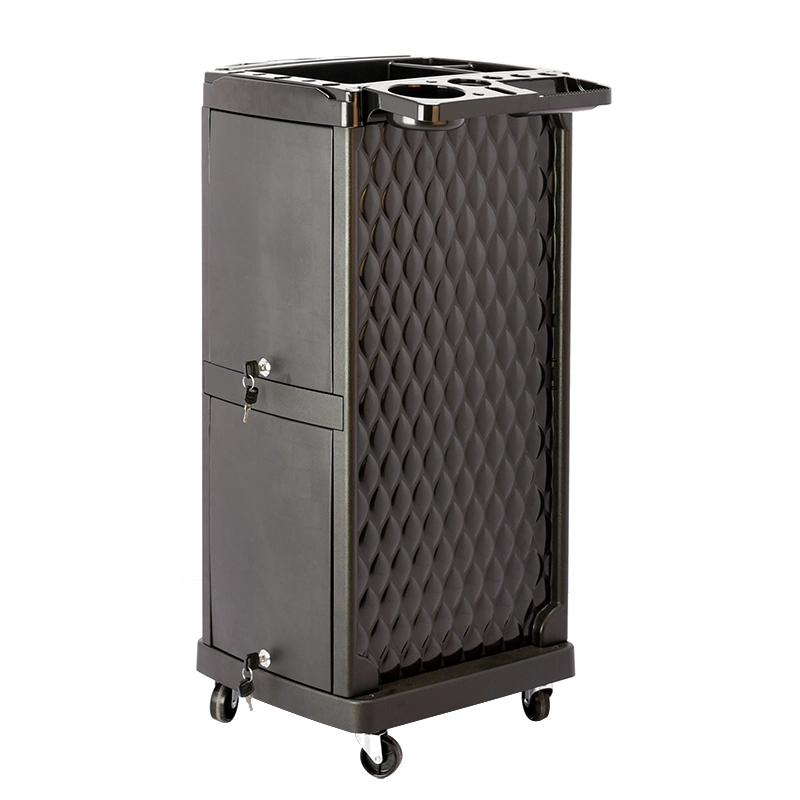 Mobile Salon Equipment for Beauty SPA Tattoo Salon Trolley with Locks Hairdressing