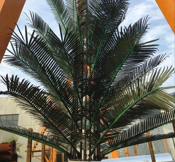 Camouflaged Palm or Pine Tree Monopole Antenna Mobile Telecom Tower