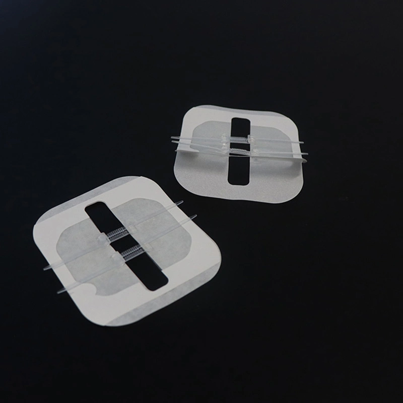 Bluenjoy Dispositif de fermeture de plaie à glissière en polyuréthane de qualité médicale pour les traumatismes.
