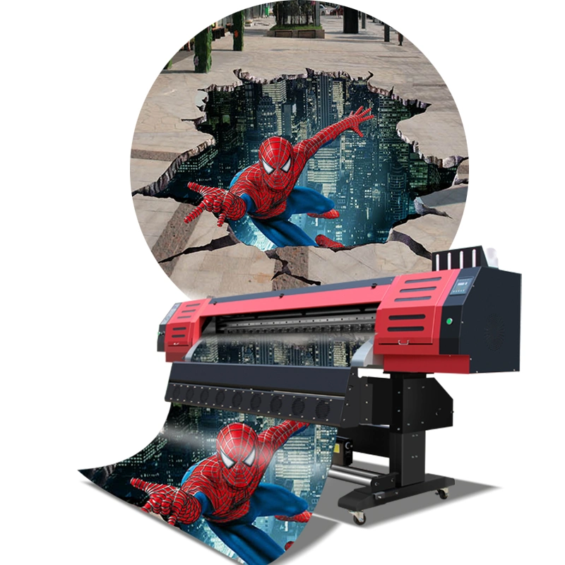 Factory Price 1800mm/3200mm Optional Plotter Digital Billboard Flex Banner Printing Machine