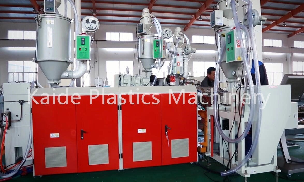 Plastic Making Single Wall Corrugated Pipe Extrude Machine Plant for Sale