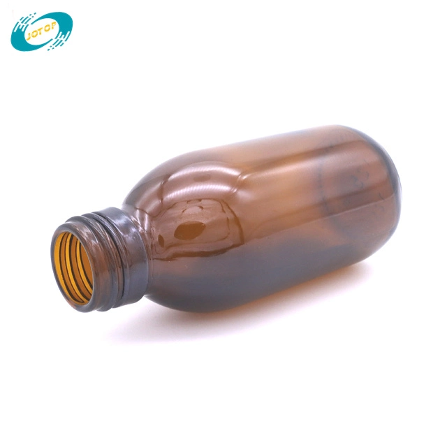 125ml Amber Oral Liquid Syrup Glass Bottle