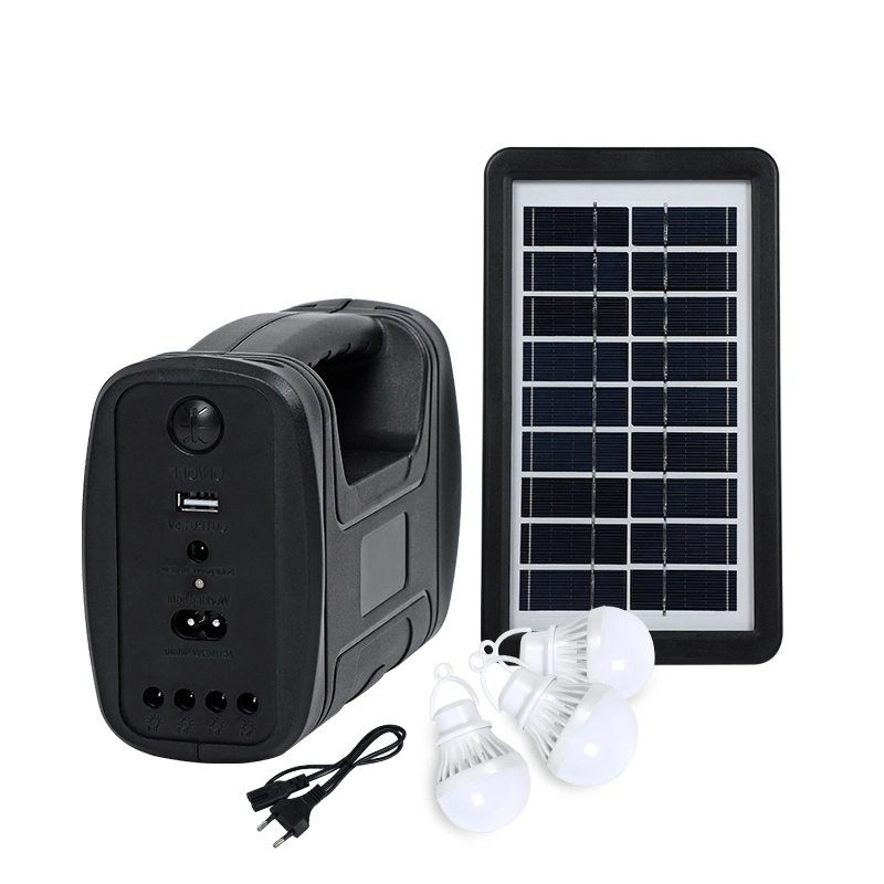 Produit solaire bon marché extérieur éclairage domestique lampe de maison Charger l'alimentation Système d'énergie solaire portable pour le camping