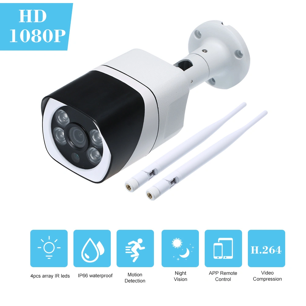 Caméra de surveillance Tuya sécurité domestique caméras IP sans fil Bullet WiFi Caméra d'extérieur Smart WiFi CAM Full HD1080p CCTV