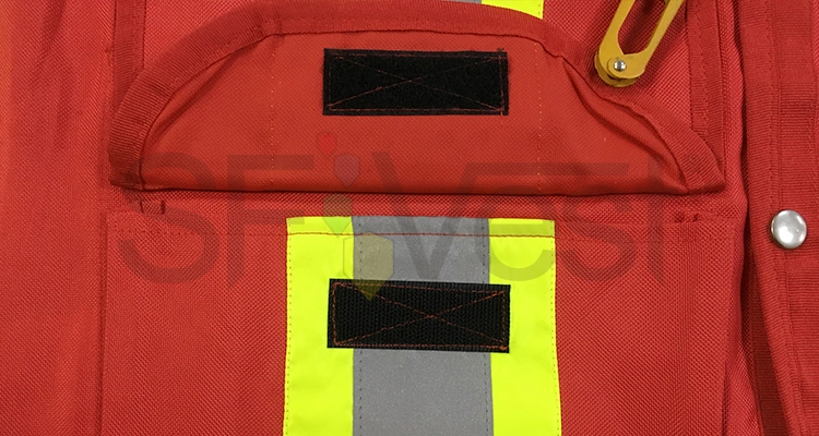 2020 Fabric Canada Style Road Traffic Use Reflective Vest Canvas Safety Vest