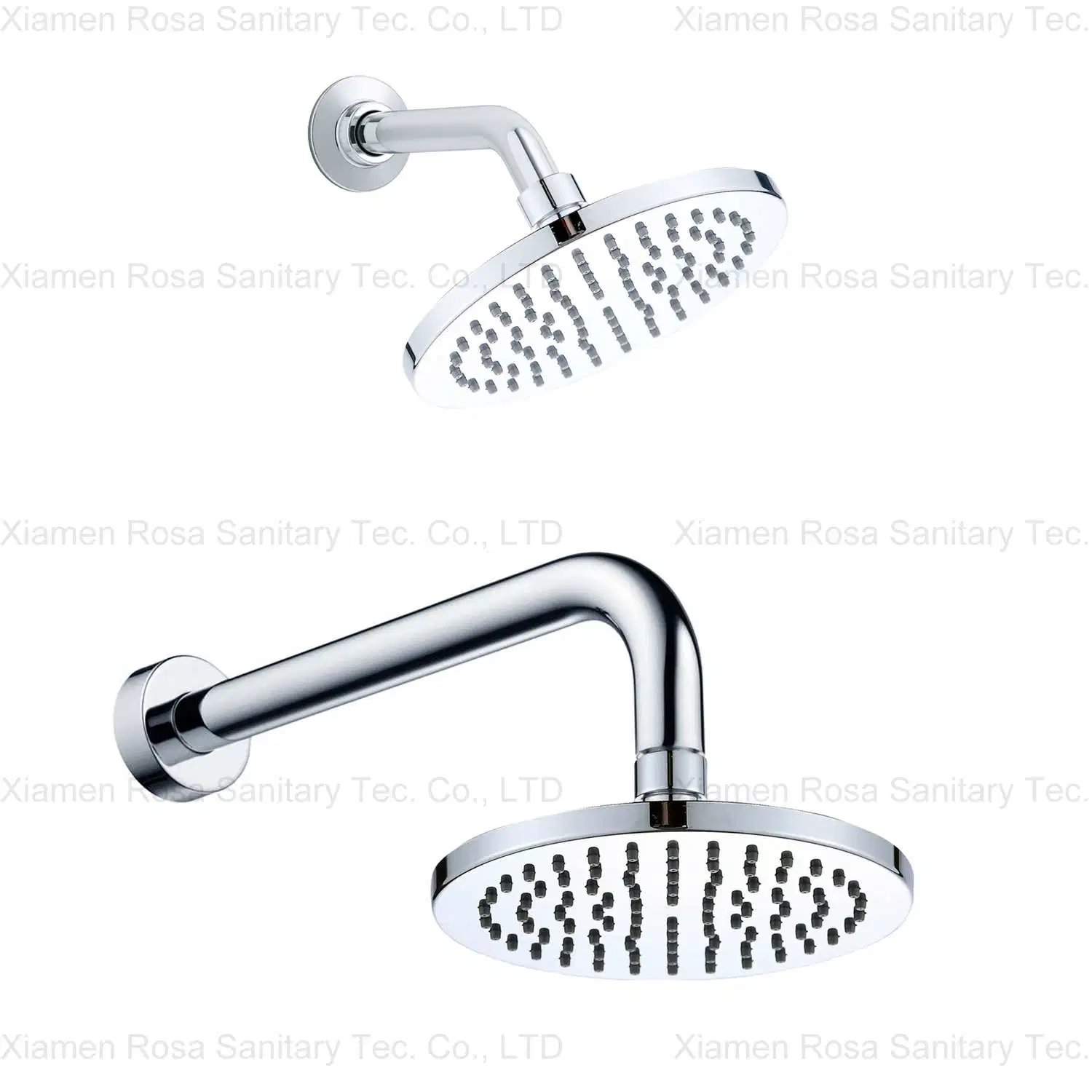 6-Inch Fixed Single Function Round Rainshower Showerhead