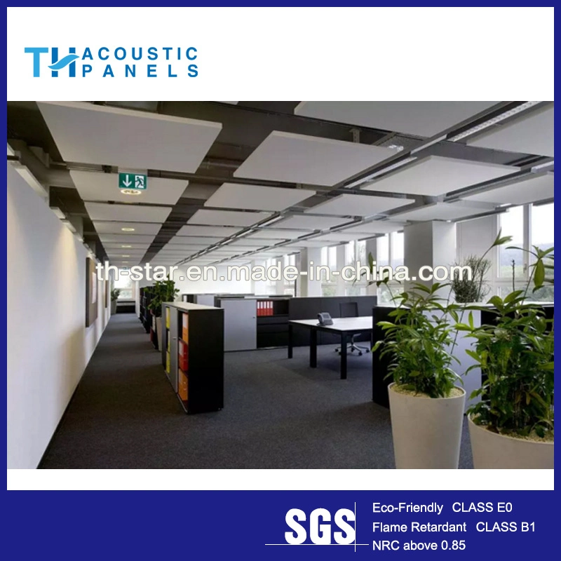 Ceiling Decoration Material Polyester Fiber Ceiling Baffle Sound Absorption and Sound Insulation