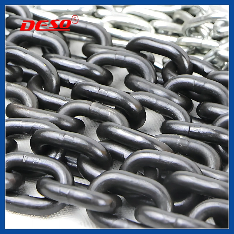 High Strength En818-2 Marine Rigging Hardware G80 Anchor Lifting Alloy Steel Chain