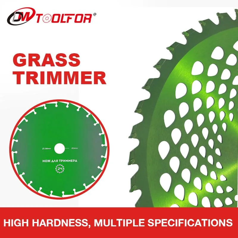 10 Inch 40t: 60t: 80t: 100t: 120t Carbide Tip Brush Cutter Blade Grass Saw Trimmer