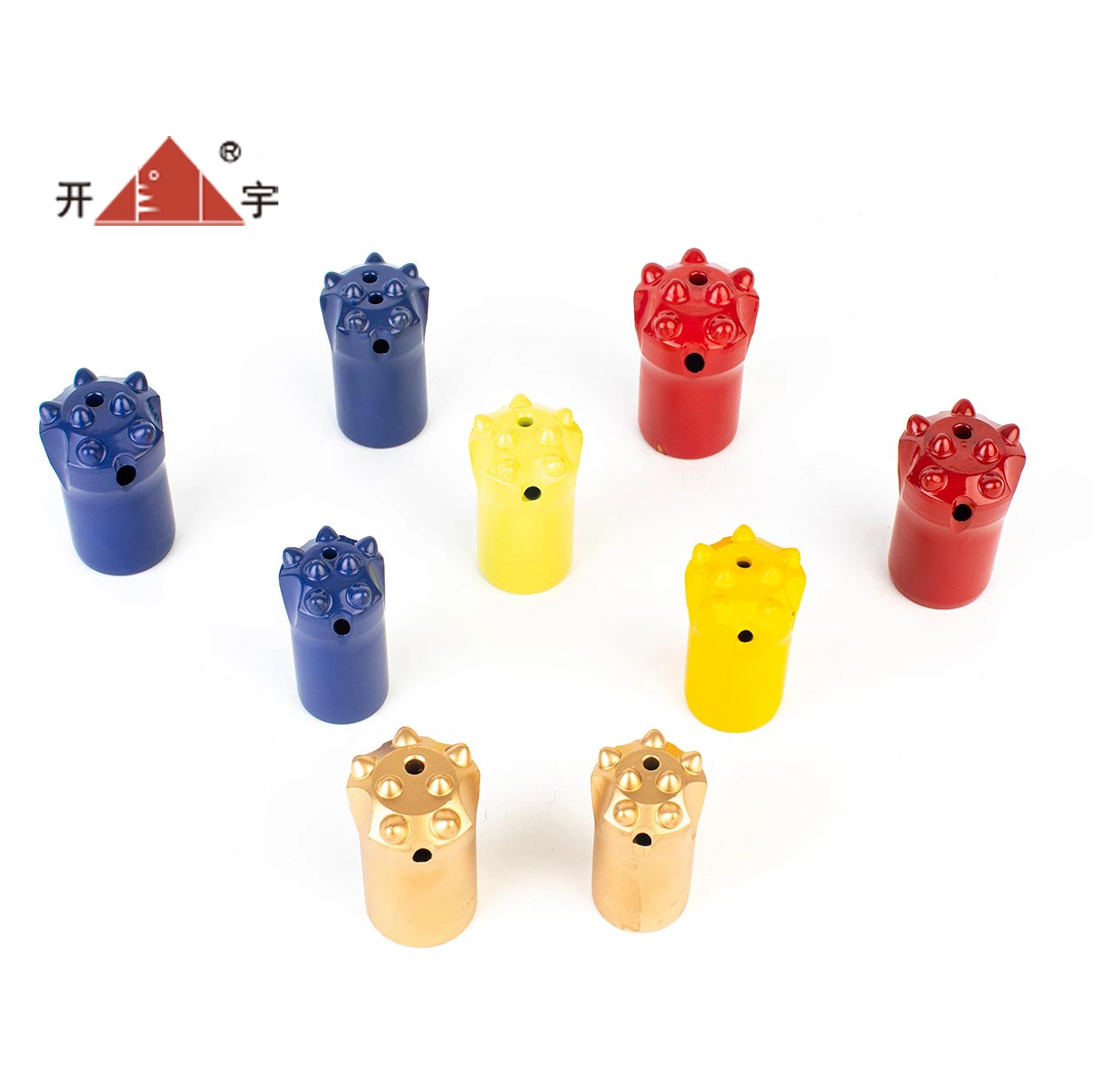 36mm Seven Buttons Tapered7/11/12 Degree Kaiyu Rock Drilling Button Bits