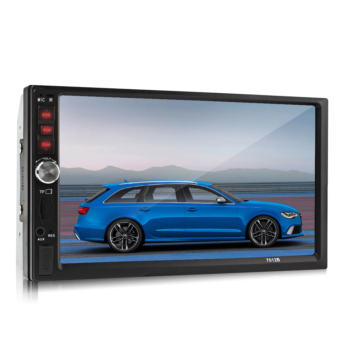 2 DIN 7 Inch HD Capacitive Touch Screen Bluetooth Car Stereo FM Radio MP5 Audio Player Support Mirror Link / Phone Charging