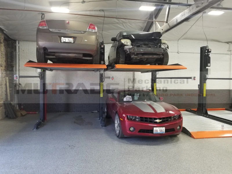 Parking Vertical Car Storage Simple Parking System