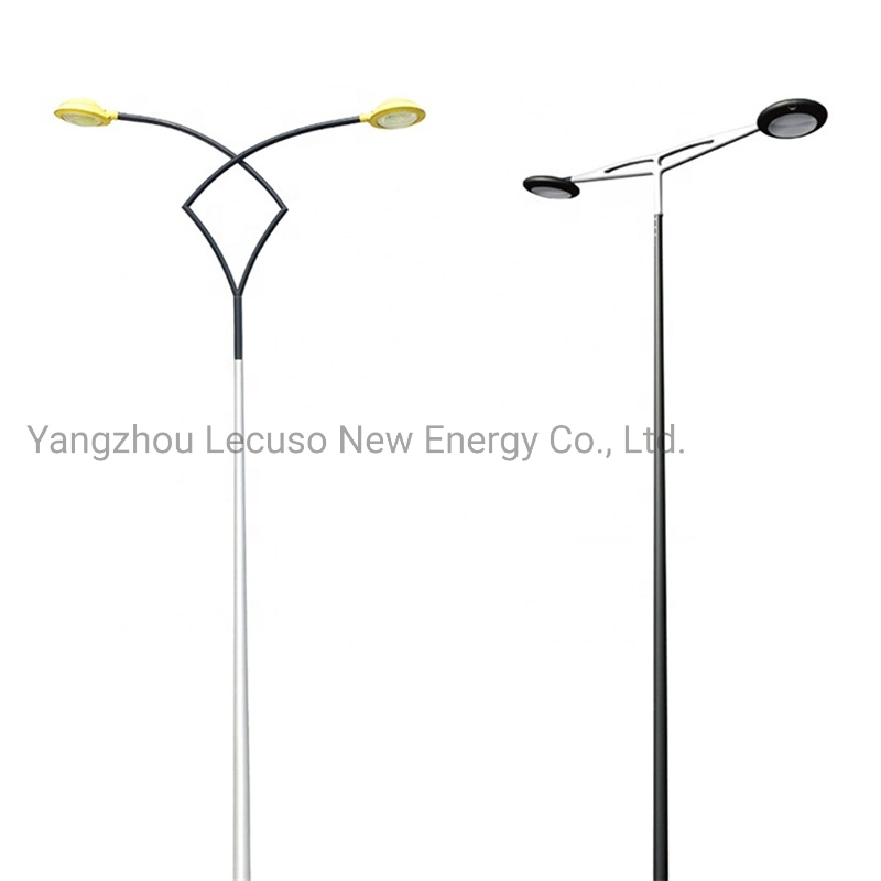 Lamp Post Light with Turbine LED European Stadium-Light-Poles in Gold Cast Aluminum Outdoor Antique Style Large Pole