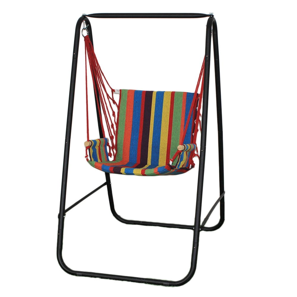 Hamaca Jardín Hang Lazy Chair Swinging Mobiliario de exterior Interior Colgante Silla de cuerda silla de giro asiento cama Viajes Camping