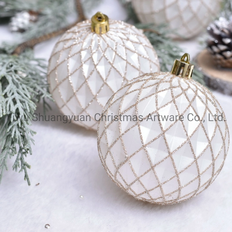 New Design Christmas Ball for Holiday Wedding Party Decoration Supplies Hook Ornament Craft Gifts