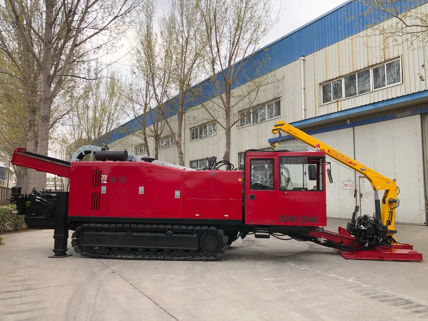 No Dig Horizontal Directional Drilling Rig Ddw-12040 for Pipelaying