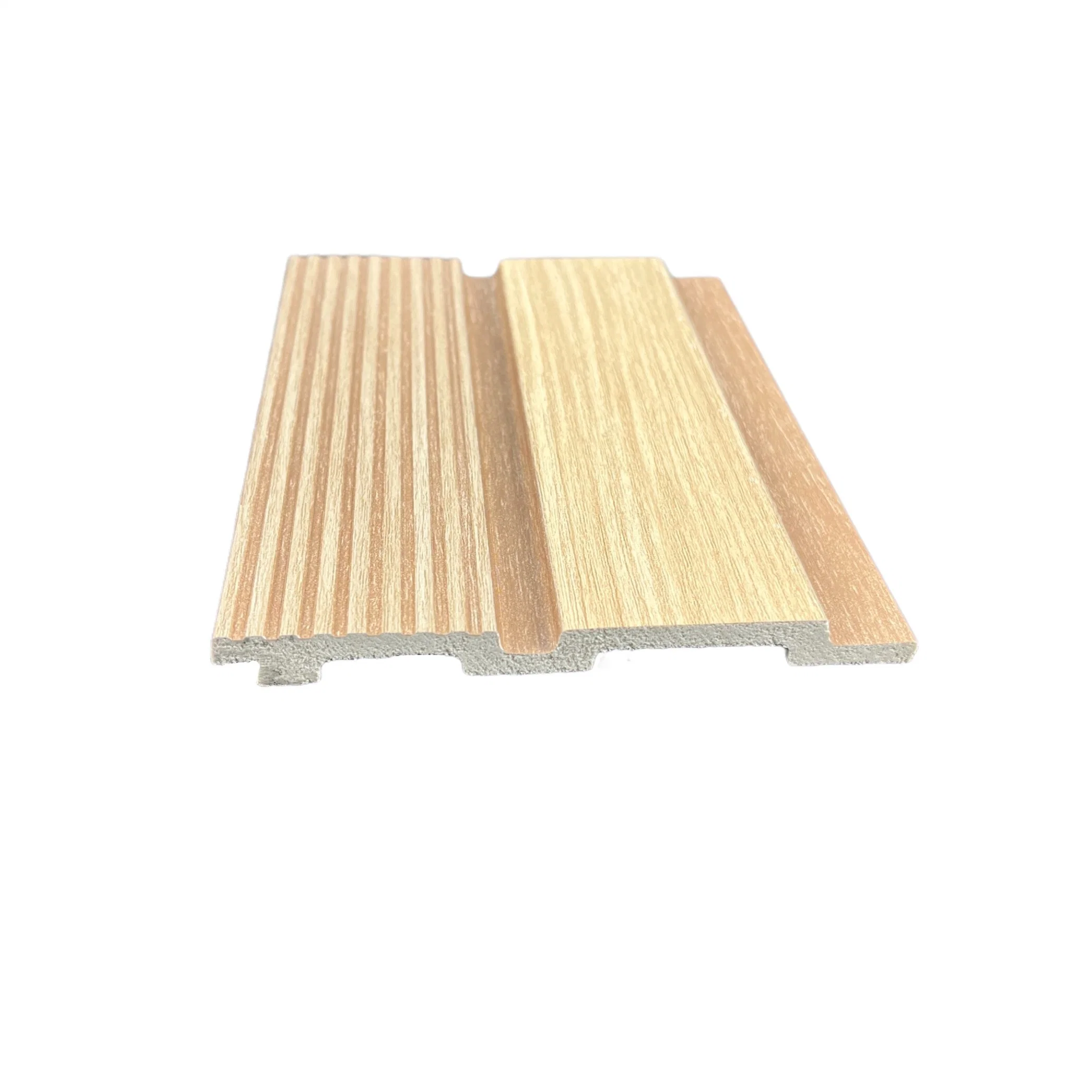 High Density Home Decoration Moisture Proof Fluted Wood Louver