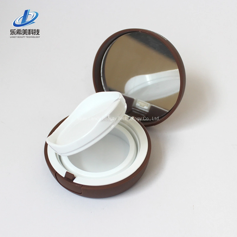 Plastic Power Compact Cosmetic Cream Compact for Skin Care Face Care High quality/High cost performance Cosmetic Packaging