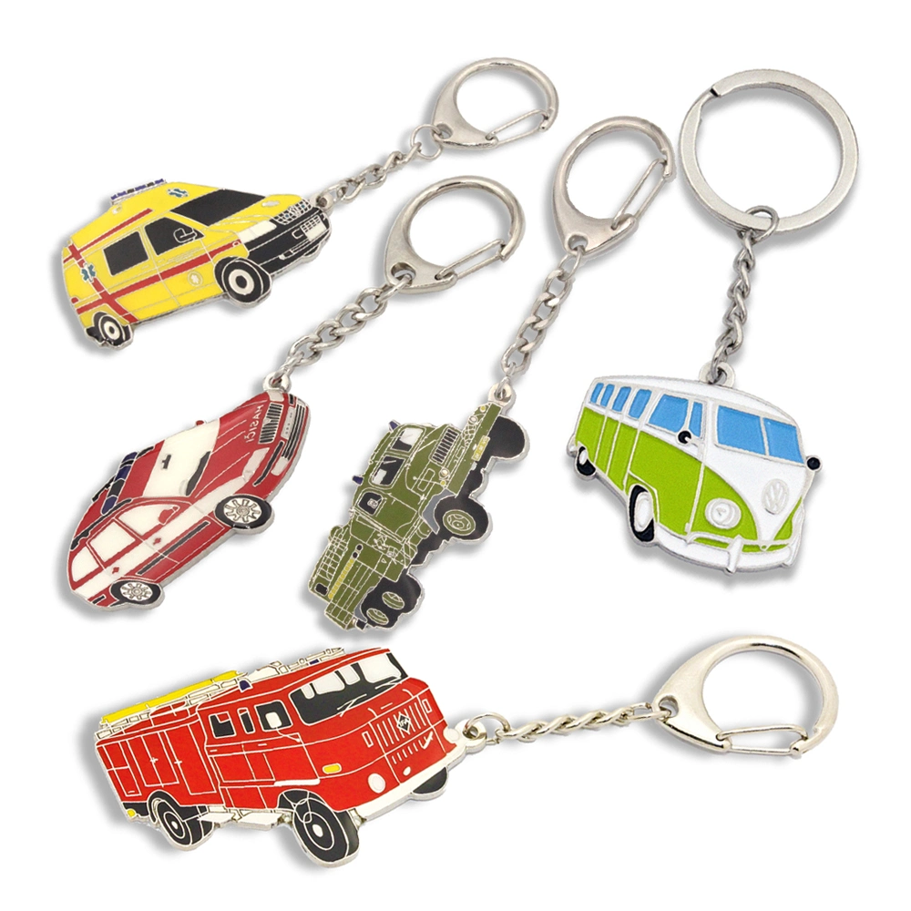 Wholesale/Supplier Metal Metalic Leather Blank Sublimation Car Key Chain Woven Embroidered Embroidery Keyring Custom PVC Rubber 3D Cute Anime Figure Promotional Keychain