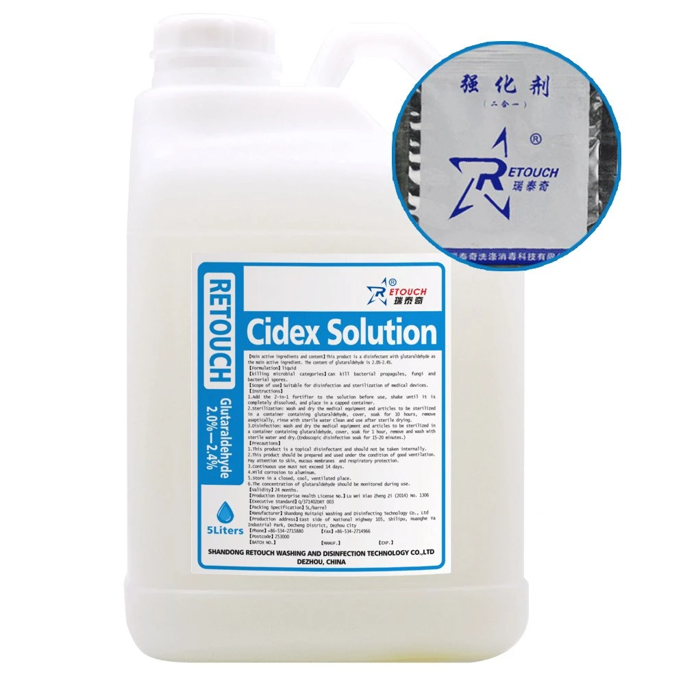 Desinfectante esterilizante Glutaraldehído solución 2% desinfectante Cidex Comprar en línea