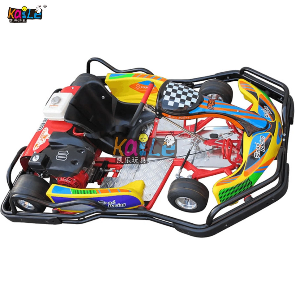 270cc adulto Karting pedal Arranque Eléctrico Gas Racing Go Karts