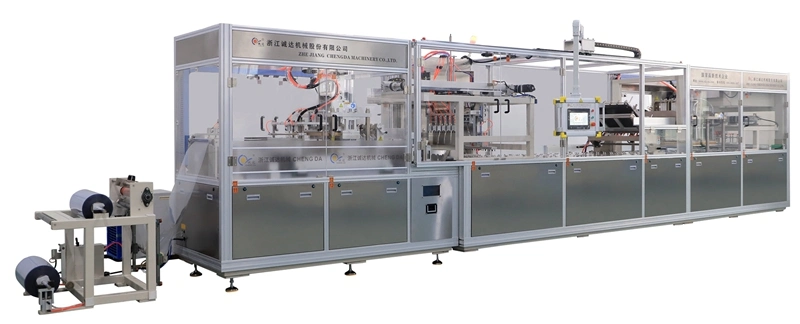 CD-600 Automatic No Waste Blister Packing Machine for Alikaline Battery