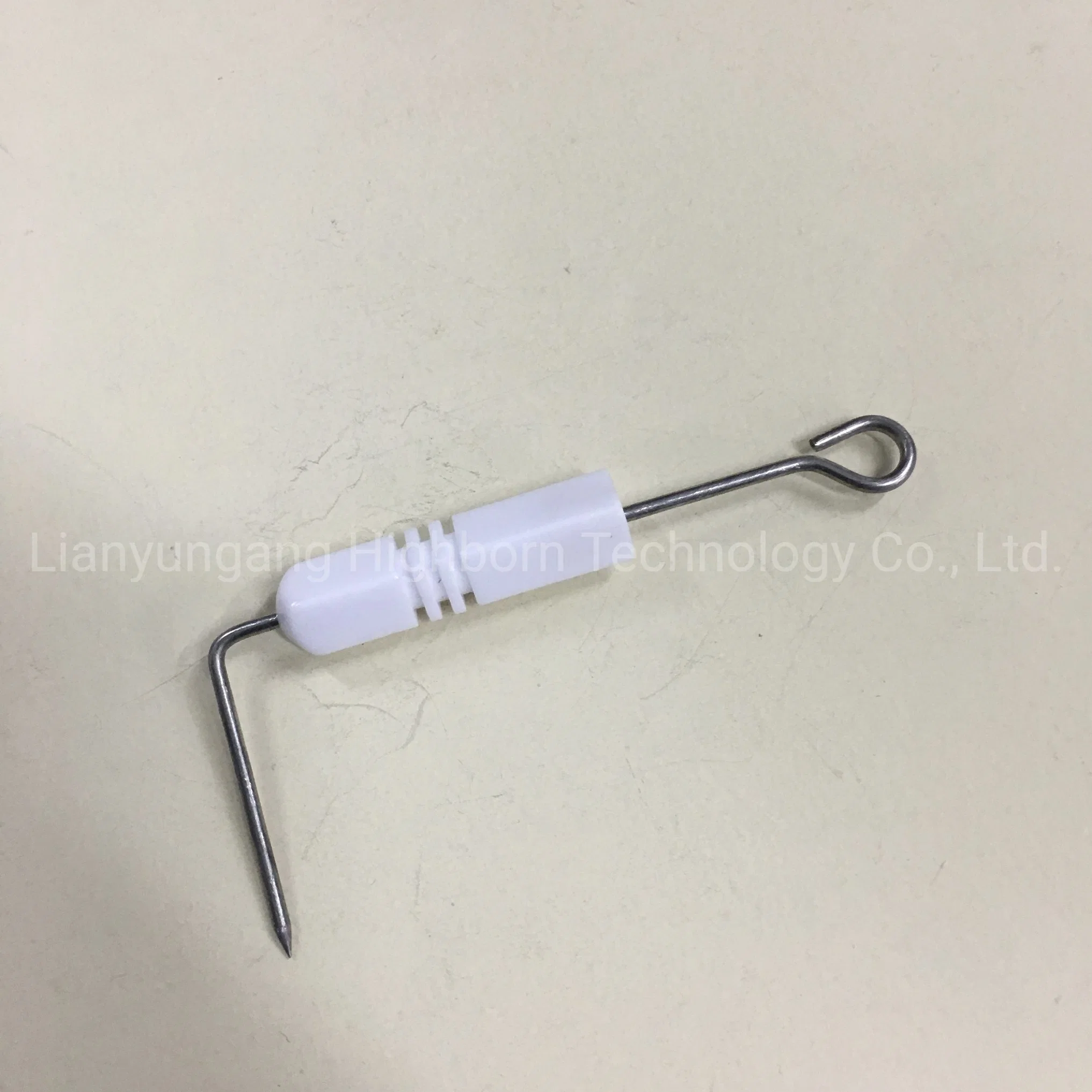 Customized Electrical Insulation Glazed 95% Alumina Al2O3 Ceramic Ignition Pin for Gas Cooker