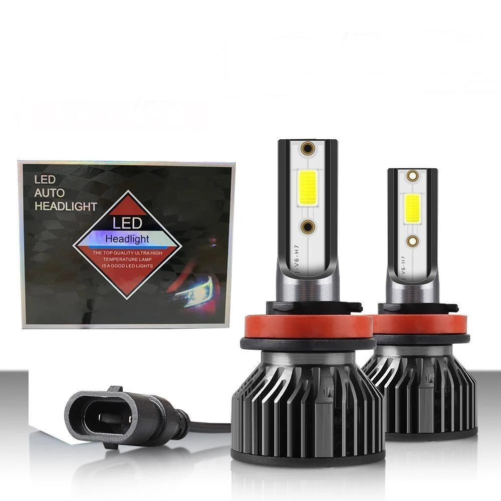 H1 H3 H7 H8 H11 9005 Model Lamp Motorcycle LED Headlight F2