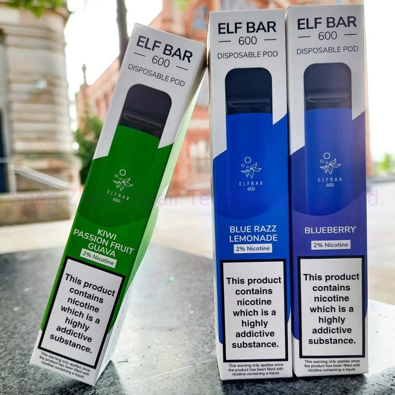 Elf Lux Cigarrillo Electrónico Desechable dispositivo pod 600/1500 bocanadas Vape