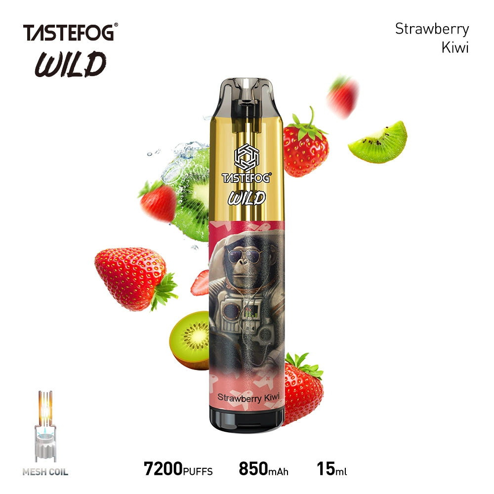 Tastefog Wild 7200puffs OEM/ODM Make Your Own Brand Manufacturer Wholesale/Supplier USA Hot Selling 7200 Puffs Vape Pen with Best Price