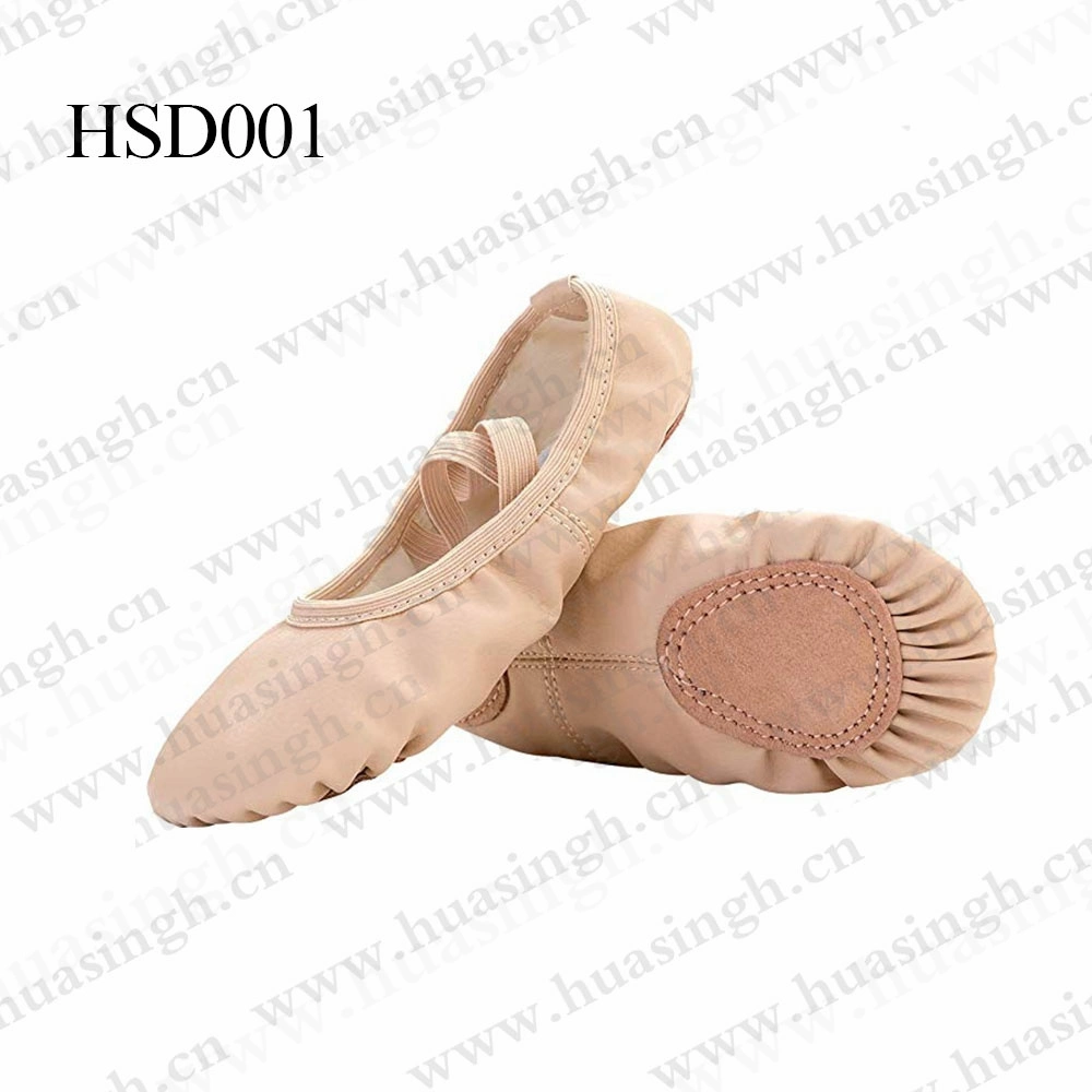 Zh, Wholesale/Supplier Professional Dance Shoes Used by Dance Academies Unisex Nude Color Shape Gymnastics Yoga Ballet Shoes for Bady/Children Hsd001